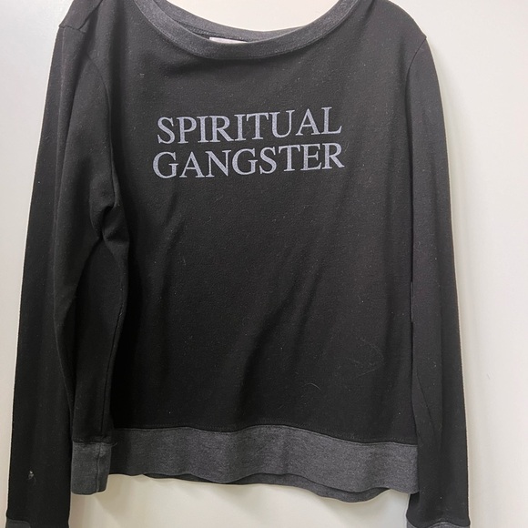 Spiritual Gangster Tops - Spiritual Gangster long sleeve t shirt